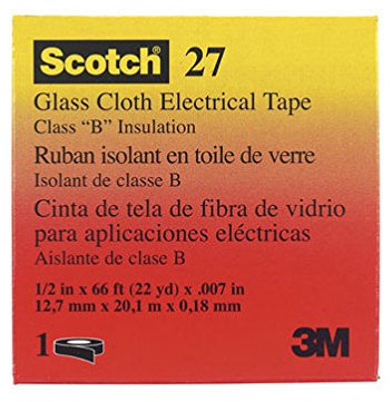 Scotch 27 1/2 x 66 'blanco cinta aislante