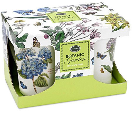 Portmeirion Botanic Garden Set Of Two Mugs 10oz
