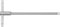 PB Swiss Tools T-Griff Innensechskant mit Gleit-Quergriff PB 1204.2,5 (2,5 mm) | 100% Swiss Made | Sechskant Schraubendreher für Profi, Heimwerker, Handwerker