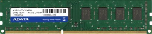 ADATA 4GB DDR3 1600 MHz 4GB DDR3 1600MHz módulo de - Memoria (4 GB, DDR3, 1600 MHz, 240-pin DIMM)