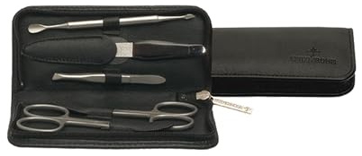 Windrose Nappa - Manicure-Set 14 cm schwarz