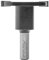 ENT 13963 Scheibennutfräser HW, Schaft (S) 8 mm, Durchmesser (D) 40 mm, NL 5 mm, GL 50 mm, auf Aufnahmedorn montiert