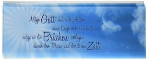 Ursus 18400067 - Mini-Tischlichter Ambiente, Spruch 2, 5 Blatt, aus Transparentpapier, ca. 10 x 27 cm, 115 g/qm, Durchmesser ca. 8 cm, einseitig bedruckt, ideal als Tischdeko