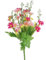 Cutefly Bouquet de 10 lys de Calla, Fleurs artificielles pour Mariage, fête, décoration de Maison, en Latex, Sensation de véritable Rose Rouge et Rose
