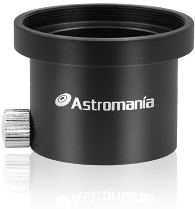 Astromania M42X0.75 Female Thread to 1.25 Adapter - Connecting to a Filter Wheel, to Another Adapter with T-2 Thread, with an Off-axis Guider for Astrophotography or Visual observing