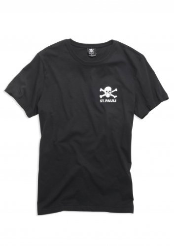 St. Pauli Herren Fanshirt schwarz XXL