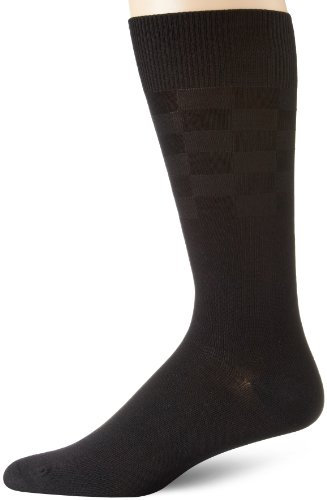 Perry Ellis Herren Triple S Texture, schwarz, Einheitsgröße