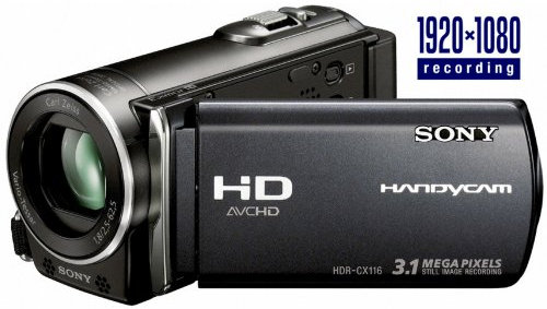 Sony HDR-CX116EB - Videocámara Memoria Flash Integrada/Tarjeta Memoria 8 GB