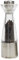 T&G CrushGrind Stockholm Clear Acrylic and Stainless Steel Pepper Mill, 20 cm