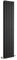 Milano Aruba Black Vertical Double Oval Panel Radiator - 1600mm x 354mm