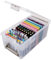 ArtBin Aufbewahrungstasche mit Marker Tablett Art & Craft Organizer [1] Aufbewahrungsbox aus Kunststoff, transparent, Polypropylen, 1 Count (Pack of 1)