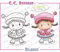 C.C. Designs Pollycraft Haftstempel, 7,9 x 5,7 cm