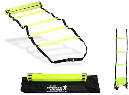 Sports Training Ladder Running Football Agility Steps In Carry Bag Uk Stock 4m