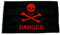 Fahne/Flagge Danger Totenkopf 90 x 150 cm
