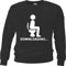 Reifen-Markt Sweatshirt Damen Motiv 2182 Farbe Schwarz Größe XS