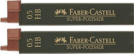 Doppelpack Faber Castell SUPER-POLYMER Feinminen 0.5HB (2-Pack, 0.5 | HB)