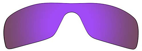 Mryok Verres de rechange pour Oakley Batwolf OO9101-27 mm - Options, Polarisé - Violet plasma, Taille unique