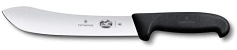 Victorinox, coltello da macellaio Fibrox, nero, lunghezza: 20 cm, 5.7403.20