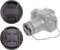 CamDesign 77MM Snap-On Front Lens Cap/Cover for Canon, Nikon, Sony, Pentax all DSLR lenses + CamDesign Wristband Lens Fo