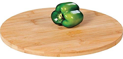 Kesper 58449 Dreh- und Servierplatte Ø 35 cm aus Bambus/Drehteller/Drehkabinett
