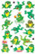AVERY Zweckform 53168 Kinder Sticker Frösche 32 Aufkleber