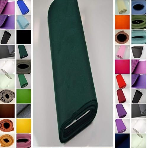 Stoffbook TANNENGRÜN Premium TASCHENFILZ 5MM FILZSTOFF FILZBASTELN STABIL Stoff, B536
