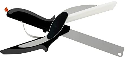 SystemsEleven Clever Cutter 2-in-1 Knife & Cutting Board Scissors