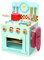 Le Toy Van - Educational Wooden Honeybake Oven & Hob Blue Set Pretend Kitchen Play Toy | Role Play Toy Kitchen Accessories