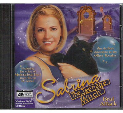 SABRINA THE TEENAGE WITCH BRAT ATTACK PC GAME WINDOWS 95/98