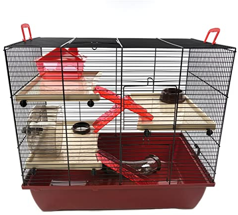 Little Friends The Grand - Hamster Cage L:50 x W:33 x H:45cm