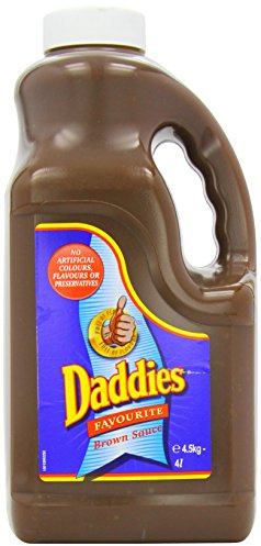 Daddies Brown Sauce, 4Ltr | Bulk volume suits busy professional kitchens and cafes, helping to speed up food service and reduce packaging waste.