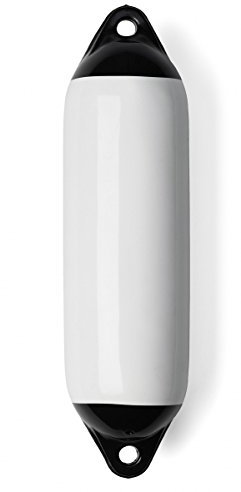 ARBO-INOX Marine Fender Bootsfender Rammschutz Langfender weiß Größe Größe 2 (1 Stück)