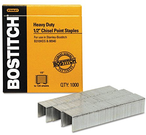 Bostitch Office SB351/2-1M Heavy Duty Premium Staples,