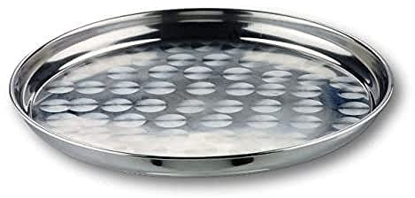 Lacor 14145 Plateau Limonadier Inox Garinox 45 cm, Argenté