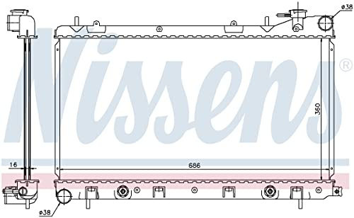 Nissens North America,Inc Radiator - 67728