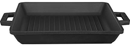 TAFELGRILLPAN M/2 GREPEN 260X260 MM LVECOGT2626T2 MATT BLACK