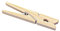 Rayher 6131700 pinces à linge en bois, 72 mm sct. 24, aussi p. loisirs créatifs