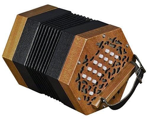 Trinity College AP-1230 Anglo-Style Concertina, Walnuss