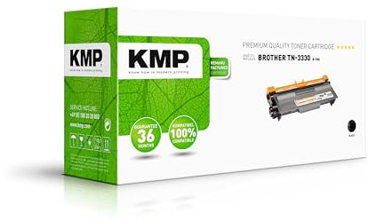KMP Tonerkartusche passend für Brother TN3330 Black - B-T88 - für Brother DCP-8100, DCP-8250 DN, HL-5400, HL-5450, HL-5470 DW, HL-5470 DWT, HL... etc.
