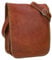 Gusti Umhängetasche Leder - Helen Handtasche Ledertasche Schultertasche Vintage Braun Leder Damen Herren Unisex