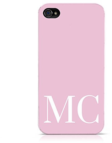 INITIALS PERSONALISED 2 HARD MOBILE PHONE CASE COVER FOR APPLE IPHONE 4 4S