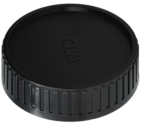 vhbw Bouchon arrière d'objectif Compatible avec Konica Minolta objectifs avec Monture MD Appareil Photo - Plastique, Noir
