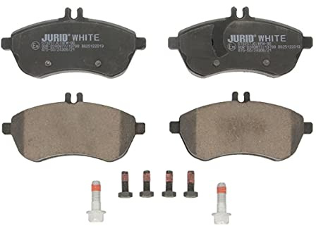 JURID BRAKE PADS | 573257JC | FRONT | FOR MERCEDES-BENZ 190 1982-1993 | OE-MATCHING QUALITY | LOW NOISE & LONG LIFE