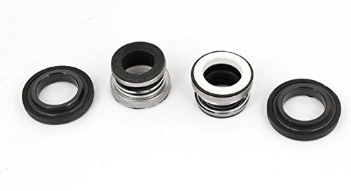 sourcing map 2 Stück 17mm Innendurchmesser Gleitringdichtung Dichtungsteil | Wasserpumpe