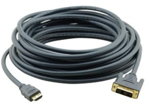 Kramer Electronics C-HM/DM-10 câble DVI 3,04 m HDMI DVI-D Noir - Câbles DVI (3,04 m, HDMI, DVI-D, Mâle, Mâle, Or)