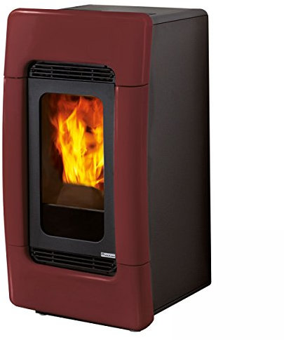 TERMOSTUFA A PELLET MEG PIU BORDEAUX 30 KW EDILKAMIN