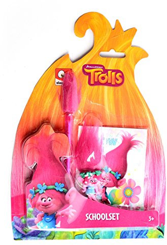 TROLLS - Set Papeterie 3 pièces (Factory 16265)