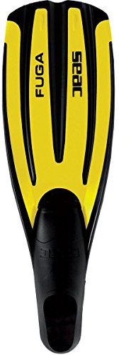 Seac Fuga, Taucherflosse zum Tauchen, Freitauchen und Schnorcheln für Erwachsene mit geschlossenem Fußteil, Made in Italy