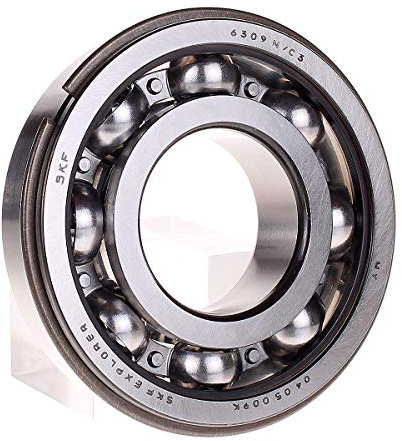 SKF 6309 Kugellager Packung von Kugeln Nr/C3 mit Slot, 45 x 100 x 25