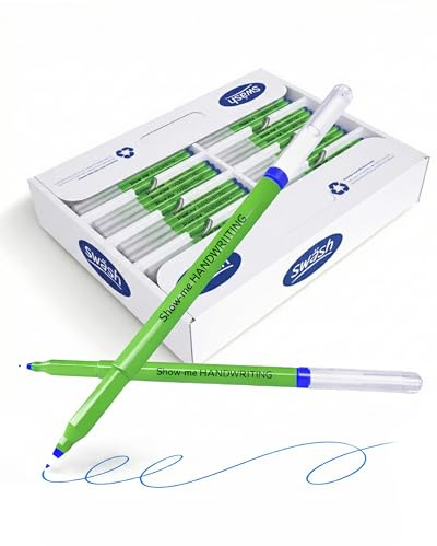 Swäsh Komfigrip Handwriting Pens, Blue, Pack of 300 (THW300BU)